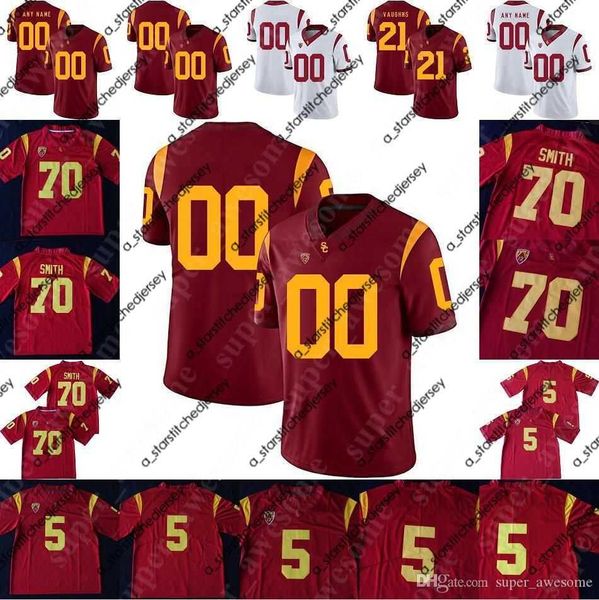 

american college football wear usc trojans football jersey kedon slovis 10 john jr. 99 drake jackson 27 quincy jountti 8 chris steele nick f, Black