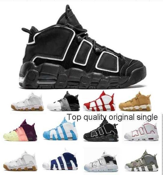 

basketball shoes trainers sneakers black white university blue chrome sunset light aqua wheat more uptempos scottie pippen 96 total panda