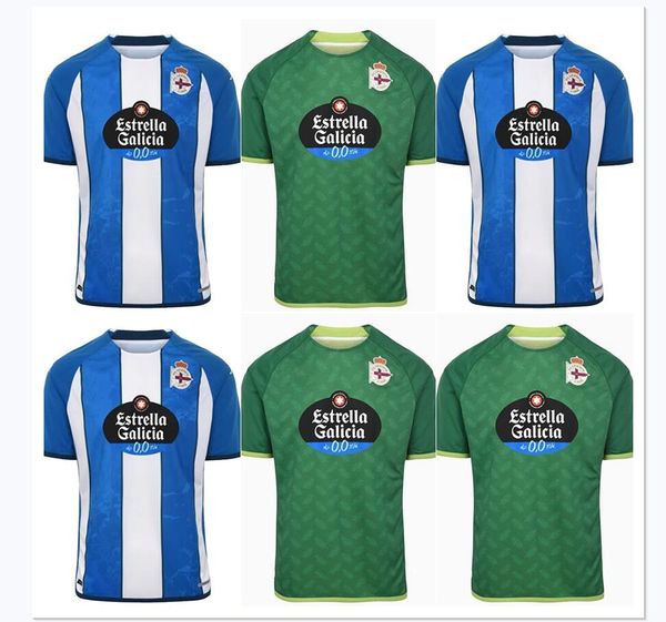 

22/23 deportivo de la coruna soccer jerseys home away mollejo deportivista 2022 2023 m.kone sabin aketxe santos espirito alex b.men s-2xl fo, Black;yellow