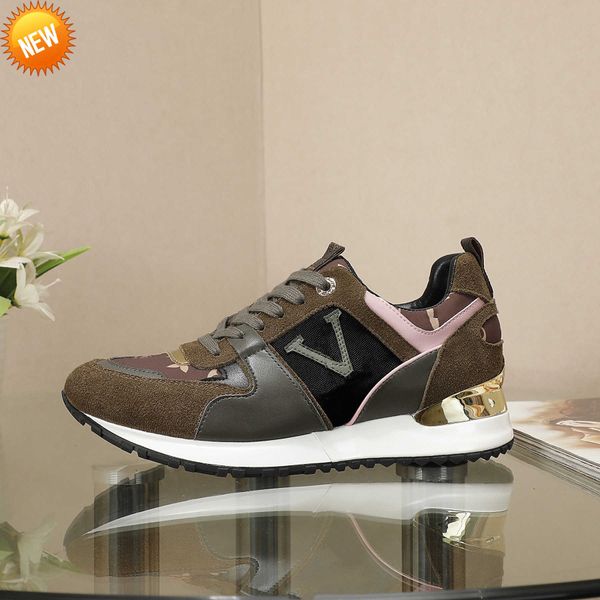 

designer shoe flower sneakers trainer sports shoes outsole leather white black casual lightweight rubber run away sneaker