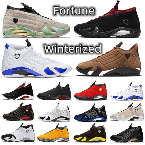 

jumpman 14 14s men basketball shoes sneaker winterized fortune gym gold red lipstick thunder black toe reverse hyper royal dmp mens sports15