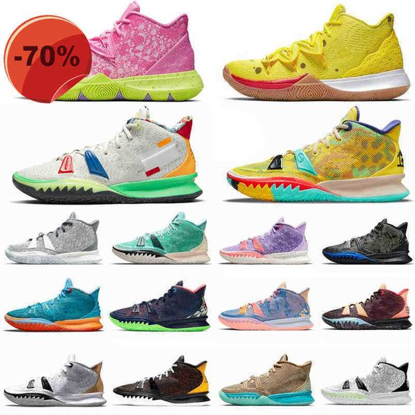 

2022 one world 1 people chip light bone kyrie  mens basketball shoes kyries 5s sponge sandy creator hendrix horus rayguns daybreak, Black