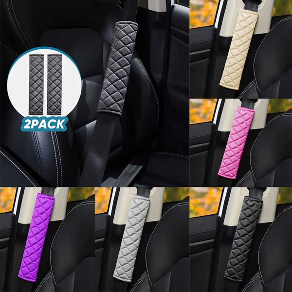 

safety belts accessories 2pcs car seat belt cover pads seatbelt safety belt shoulder protector for kids adults children truck suv interior d