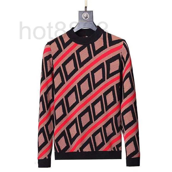 

men's sweaters designer winter designer mens sweater letter round neck pullover knitted bottoming shirt clothing knits loose  l xl xxl, White;black