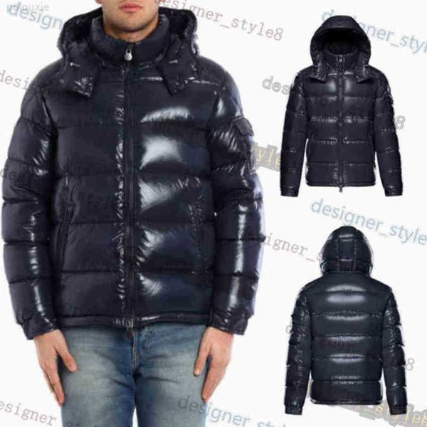

designer puffer luxury warm mkle mk meng new men winter down jacket hooded thick coats couples coat ski 2022 fashion brands, Black