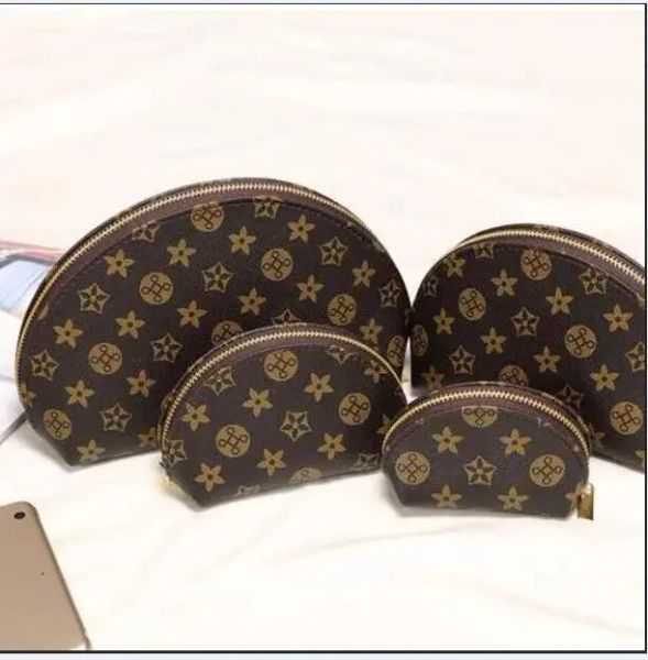 

designer 4pcs/set women cosmetic bags fashion makeup bag travel pouch make up ladies cluch purses organizadors toiletry bag wallet purse cha