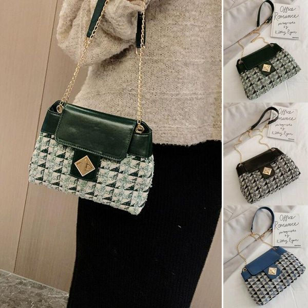 

shoulder bags women bag small handbag tote satchel ladies retro chain messenger cross body