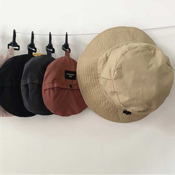 

stingy brim outdoor packable fisherman waterproof storage bob mountaineering camping basin panama men' s hats for autumn 1209, Blue;gray