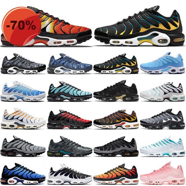 

running shoes tn plus outdoor tns sports trainers sneakers university blue triple black sunset gradient hyper jade designer mens for men
