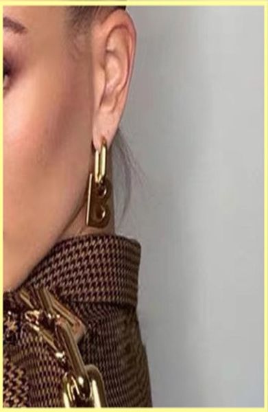 

women letter earring designer b earings fashion luxurys jewelry accessories luxury studs earrings for womens brands necklaces gift8321625, Silver