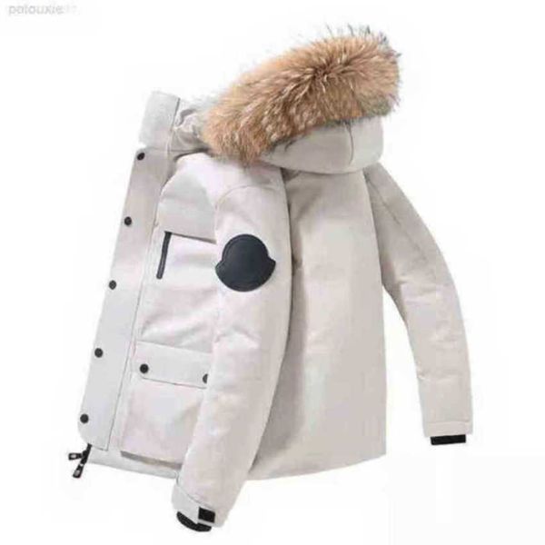 

2023designer luxury meng classic winter men jackets women down fashion hat print coats outdoor warm casual coat parkas of black white