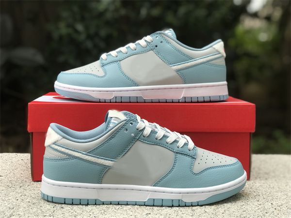 

shoes men women fleece light blue grey fog worn fb1871-011