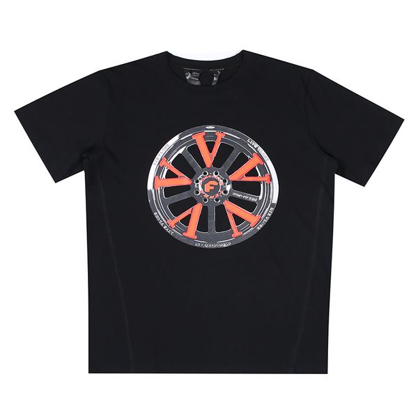 

mens fashion brand t shirt womens printing tyre tees round neck designer size s-xl, White;black