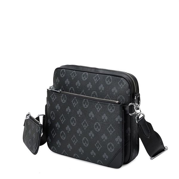

men's messenger bags luxury deisgner handbags leather shoulder crossbody for women men business tote cluth bag sac a main wal2094
