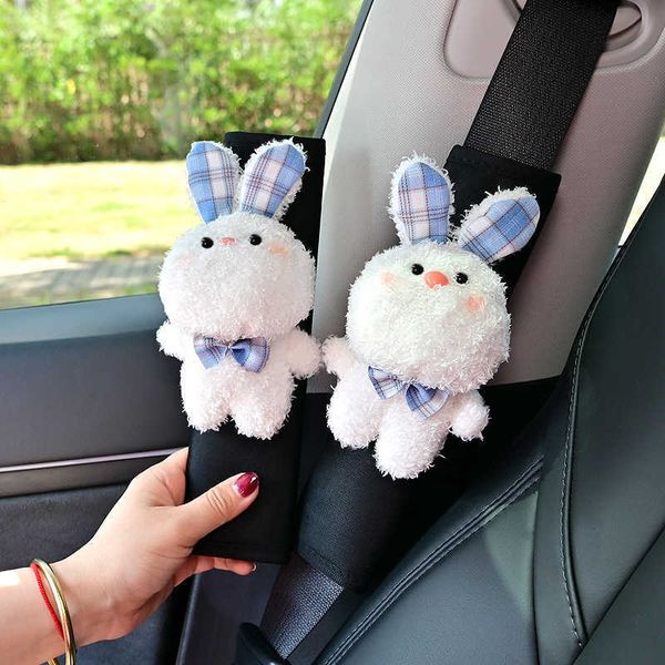 

safety belts accessories cute cartoon car seatbelt cover seat belt harness cushion shoulder strap protector pad for children/ kids toy anima