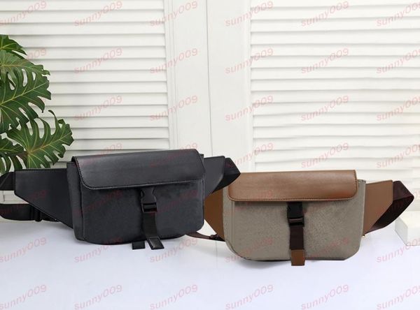

belt bag diagonal bags luxury fashion fanny packs purse spanning package designer black and brown insert buckle bumbags