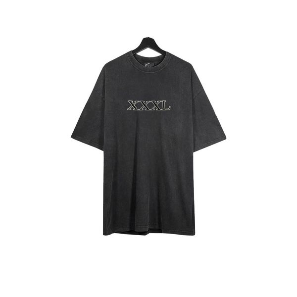 

men's tracksuits tees & polos round neck embroidered and printed polar style summer wear with street pure cotton wb03, Gray