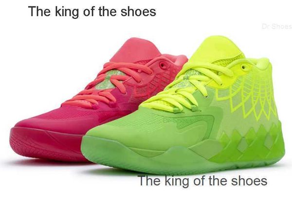 

buy genuine lamelo ball mb1 men basketball shoes kids women for sale 2022 rick and morty grade school sport shoe trainner