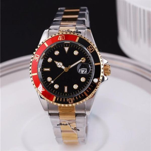 

automatic date luxury fashion watch men and women of the steel belt movement quartz clock men watches263p, Slivery;brown