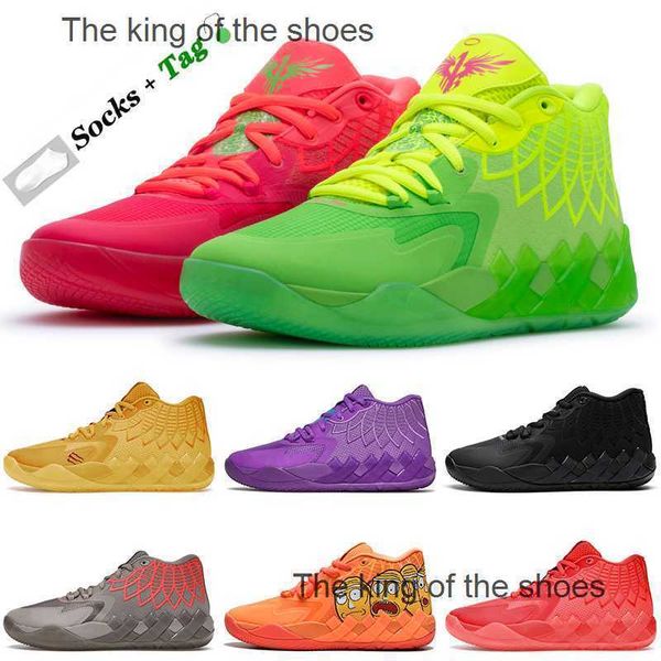 

og basketball shoes lamelo ball mb.01 men basketball shoes sneaker black blast buzz city not from here queen city rick and morty rock ridge