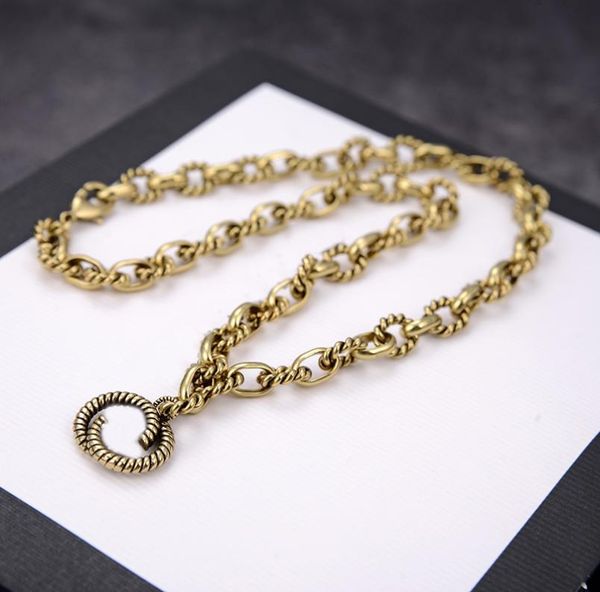 

luxurys women designer necklace womens bracelet vintage style jewelry men couple gift fashion street letter necklaces bracelets 229483279, Silver