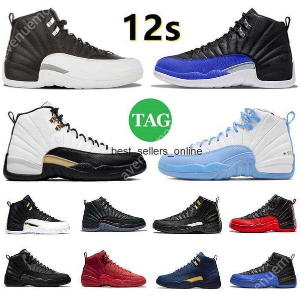 

jumpman 12 12s mens retro basketball shoes sneaker unc blue black taxi hyper royal playoffs ty reverse flu game utility twist
