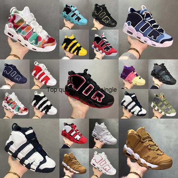

shoe classic more basketball shoes mens total-scottie white 96s varsity red green multi color black bulls university blue unc uptempos woman