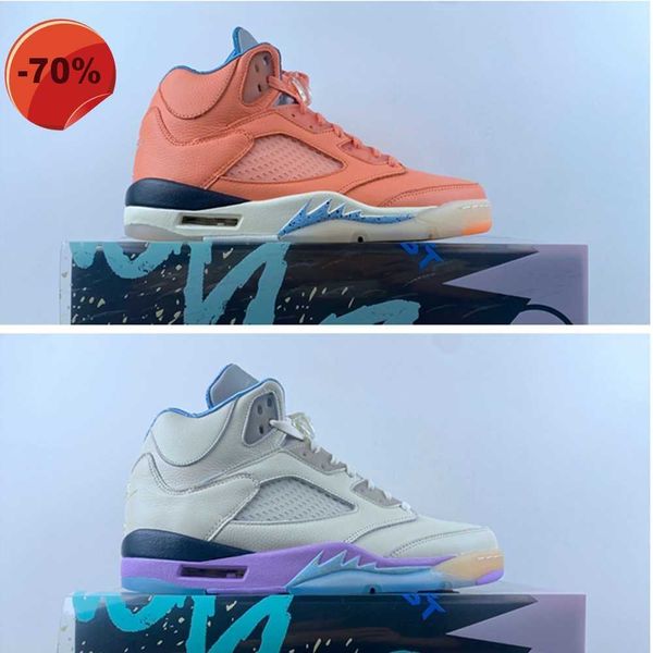 

2022 basketball shoes dj khaled 5 sail crimson bliss high 5s we the washed yellow men shoe sports athletic sneakers size 40-47.5, Black