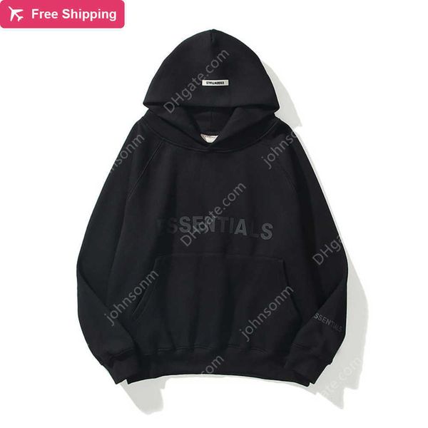 

2023 men's casual sports cool printed fleece oversized hoodie fashion hip hop street sweater s-3xl, Black