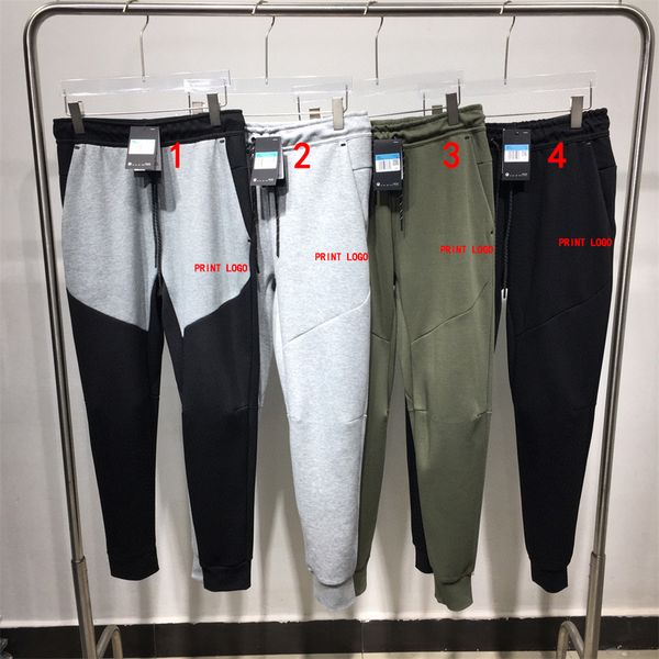 

men's pants designer couples jacket tracksuit pants longe print splicing casual sport trousers special fabric loose street leisure fash, Black