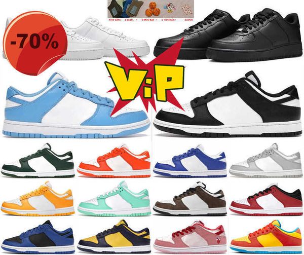 

men women designer casual shoes panda white black unc grey fog sail syracuse kentucky laser orange pearl court purple mens trainers sneakers