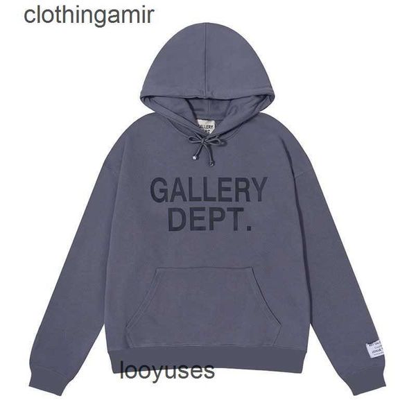 

designer hoodies for galleryes streetwear dept guochao women sweaters classic tear print hoodie men loose sweater npme, Black