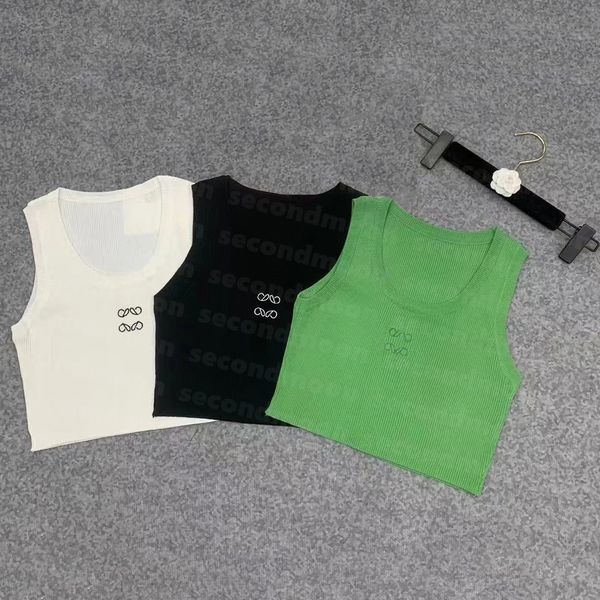 

cropped t shirts women knits tee knitted sport tank woman vest yoga tees, White