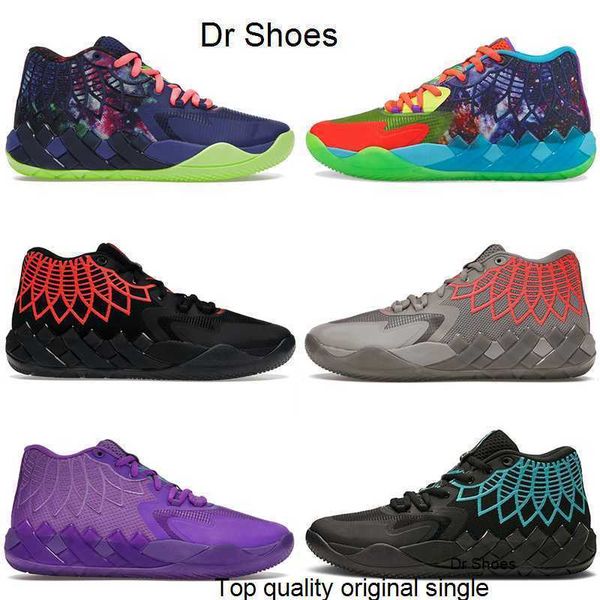 

lamelo ball basketball shoes mb.01 galaxy be you black blast mens sneakers trainers sports