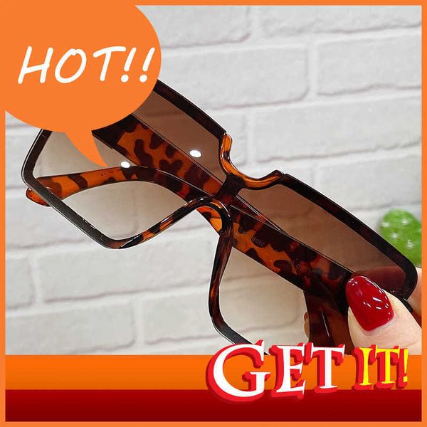 

brand sunglasses retail same casual sunscreen sunglass personalized large frame conjoined sunglass fashion metal decorative framels glass, White;black