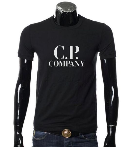 

classic summer men's t-shirts casual company cotton t shirts letters print short sleeves cp male high-quality ccp man womens tees size, White;black