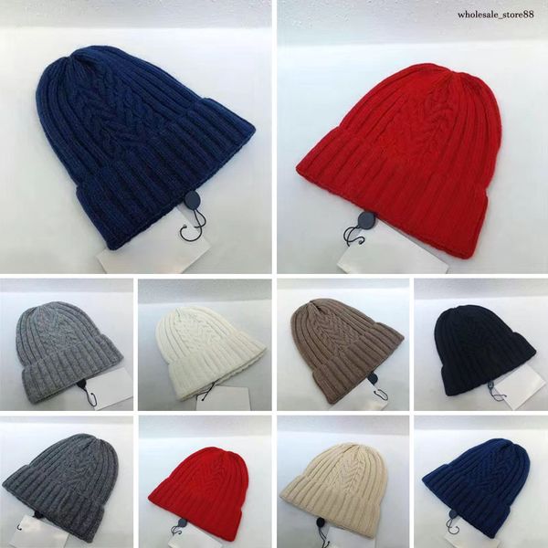 

autumn and beanies winter women's wool knitted warm knitted hat cashmere soft waxy texture super fox ball customized more colors