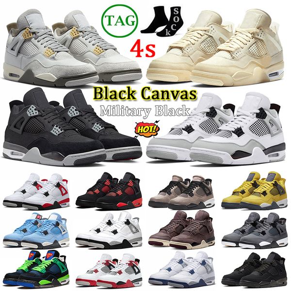 

fashion junpman 4 basketballs shoes j4 doernbecher off women 4s military black cat violet ore men trainers pn dust red thunder white