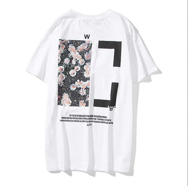 

designer men's t-shirts fashion sports tshirt summer designer offs white t shirts luxury cotton loose casual short sleeves oil painting, White;black