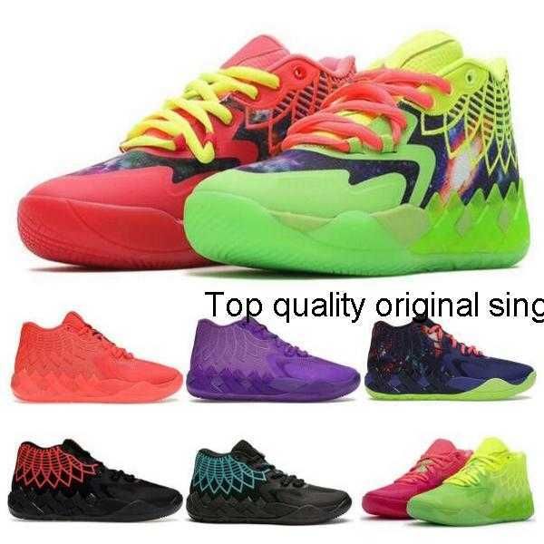 

mb.01 melo ball mens basketball shoes mb1 queen buzz city rick galaxy purple rock ridge red blast 2022 athletic man trainers sneakers size
