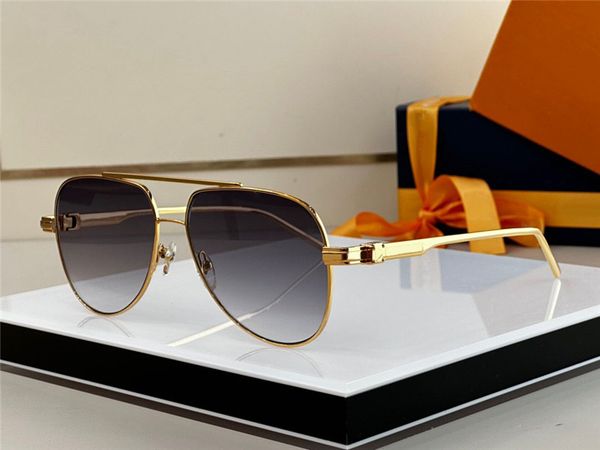 

new fashion design sunglasses z2817 pilot k gold frame classic simple and popular style high end outdoor uv400 protection glasses, White;black