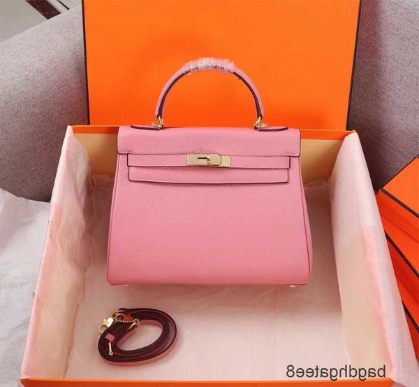 

shoulder one designer litchi women's bag cross hermee handbag classic bags leather portable 32cm kellies fashion fashionable 68bg