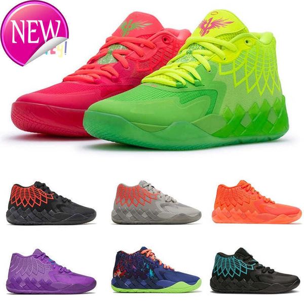 

og2022 kids basketball sneaker rick and morty galaxy buzz city black blast queen citys rock ridge red not from here mb.01 sport