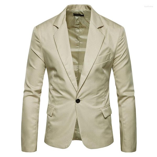 

men's suits blue casual blazer for men 2022 fashion single button slim fit jacket party lightweight sports coats hombre, White;black