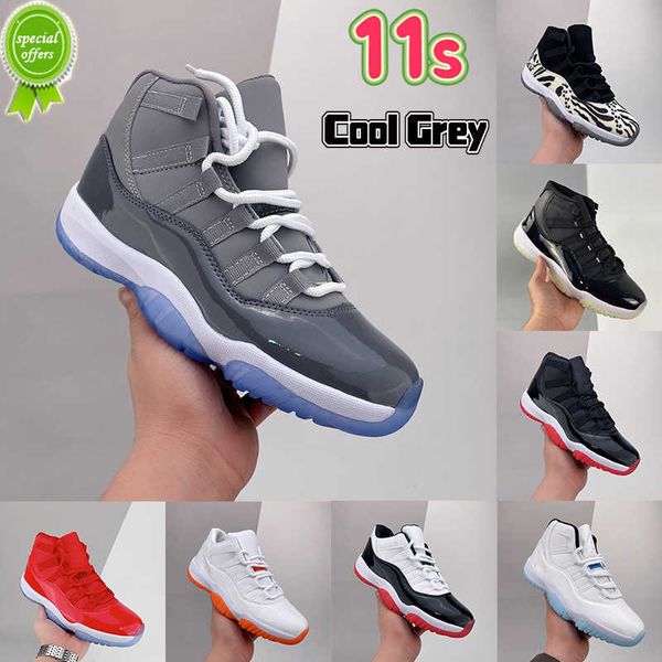 

puff og cool grey 11 11s mens basketball shoes animal instinct 25th anniversary concord bred citrus university legend blue 45 snake light, Black