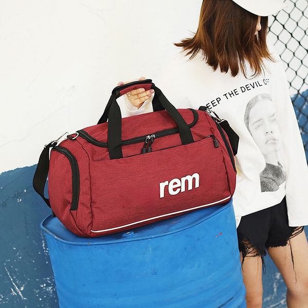

portable gym bag large capacity duffel handbags lightweight carryon travelling bags