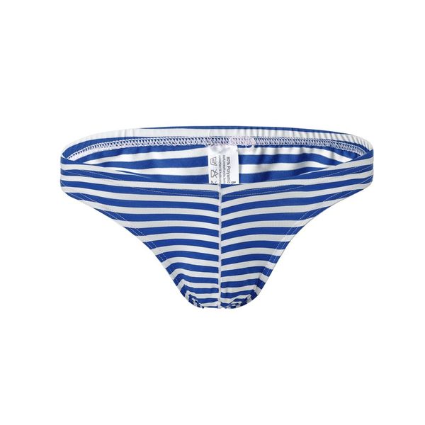 

wholesale mens briefs mans underpants man underwear cotton striped c205, Black;white