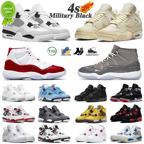 

puff og 4s 11s basketball shoes men women military black red thunder sail 4 black cat white oreo pure money infrared 11 cool grey 25th