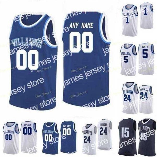 

college basketball wears nik1 ncaa college villanova wildcats basketball jersey 12 tim saunders 14 caleb daniels omari spellman 2 collin gil, Black