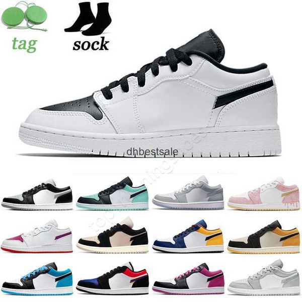 

2023 jumpman low 1s basketball shoes og fragment designer university blue unc black shadow light smoky grey men women sneaker size 36-46